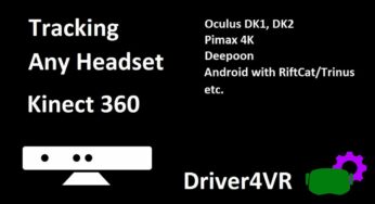 Emulare i VIVE Trackers o tracciare un visore come Pimax 4K usando un Kinect e Driver4VR