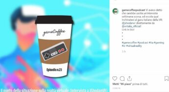 JShodanVR e Timothy nel Podcast settimanale GAMECOFFE