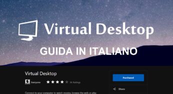 Guida all’installazione di Virtual Desktop per lo streaming dei giochi su Oculus Quest