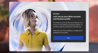 META non richiederà più un account Facebook per i propri dispositivi VR